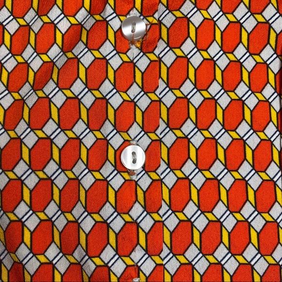 Banana Republic sleeveless patterned blouse - Picture 5 of 7